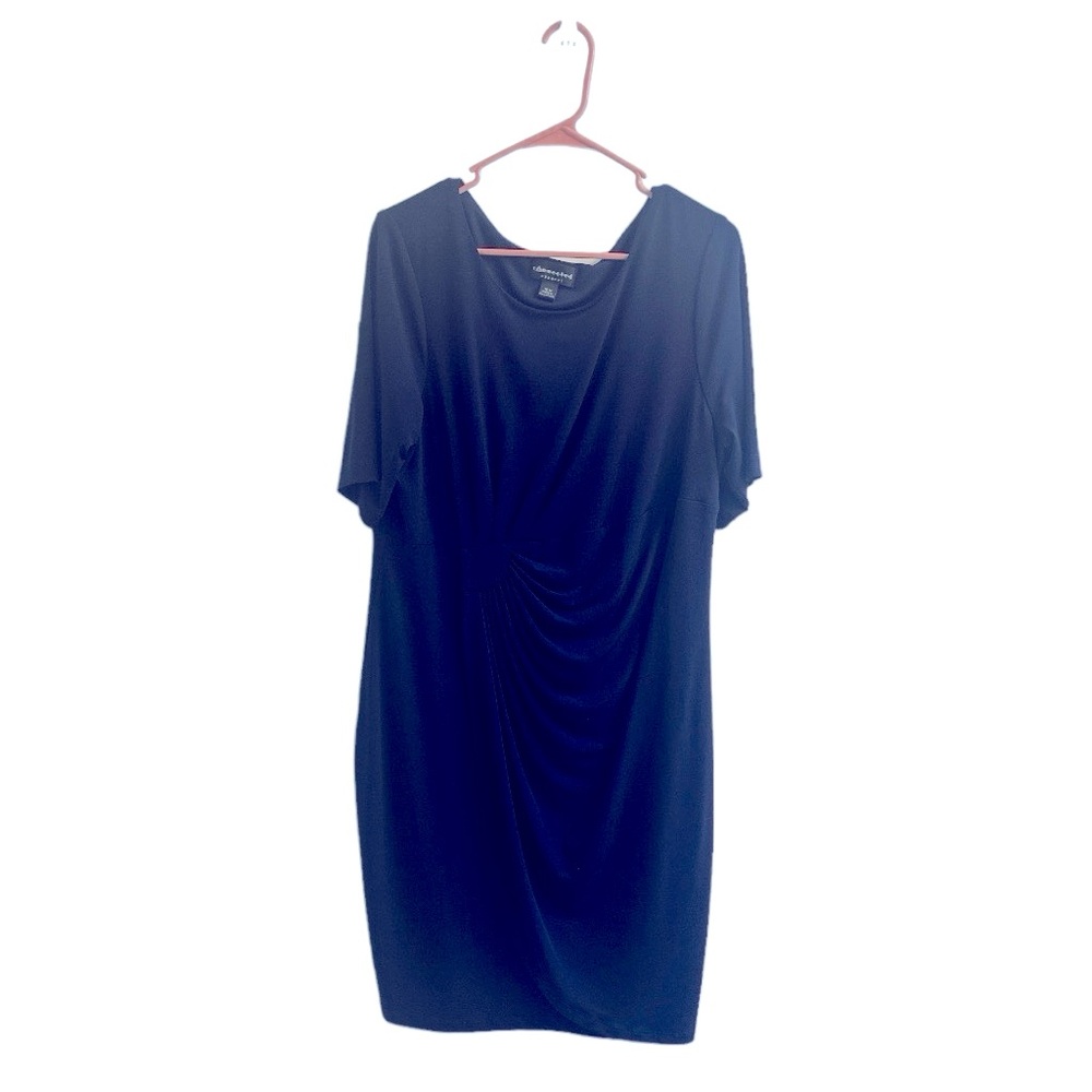 Plus Size Navy Blue Women's‎ Dress Size 16 W